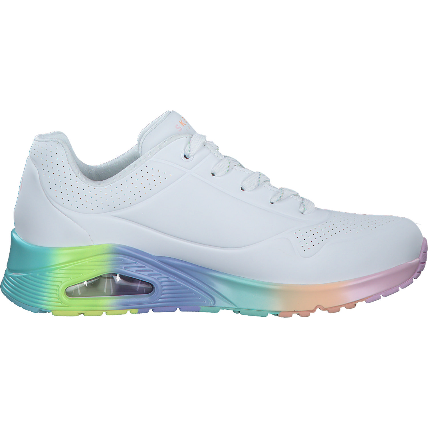 Skechers 155134, Schnürschuhe, Damen, Weiß