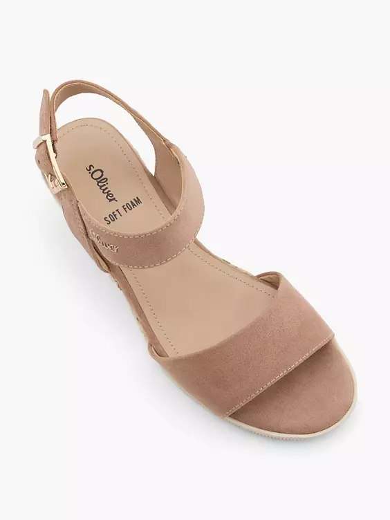 s.Oliver Keilsandalette
