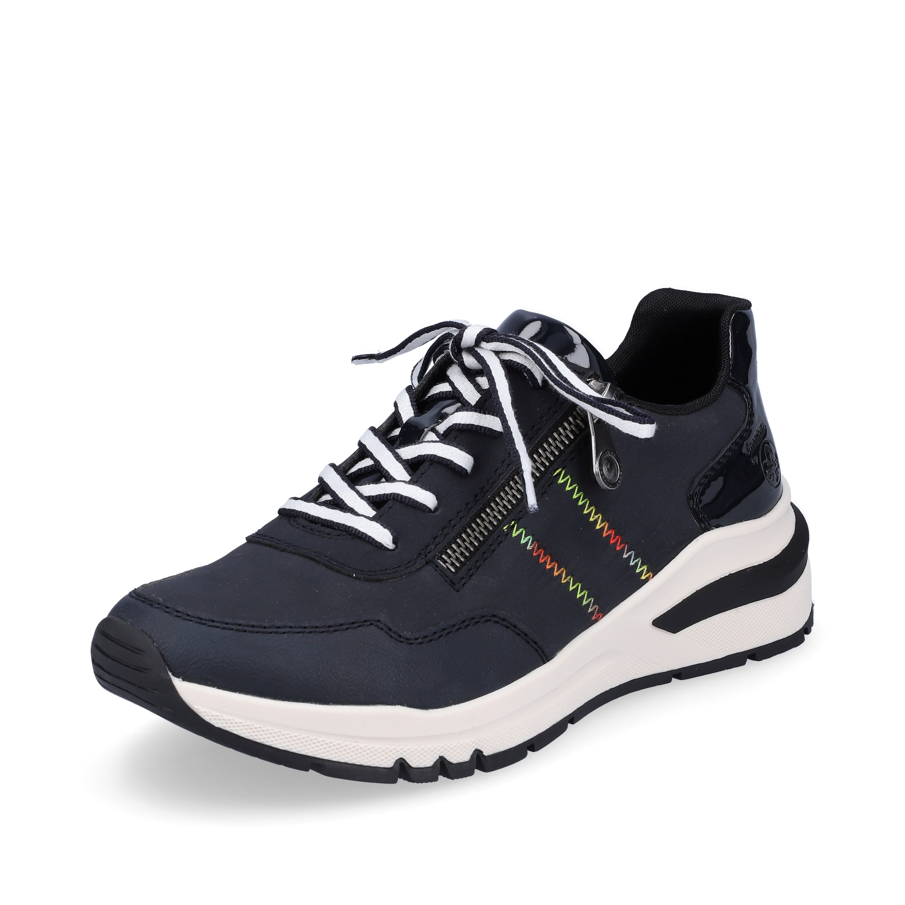 Rieker Damen Sneaker Low marineblau