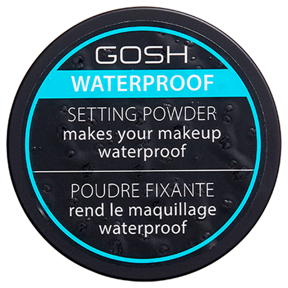 gosh copenhagen Waterproof Setting Powder Poudre fixante waterproof