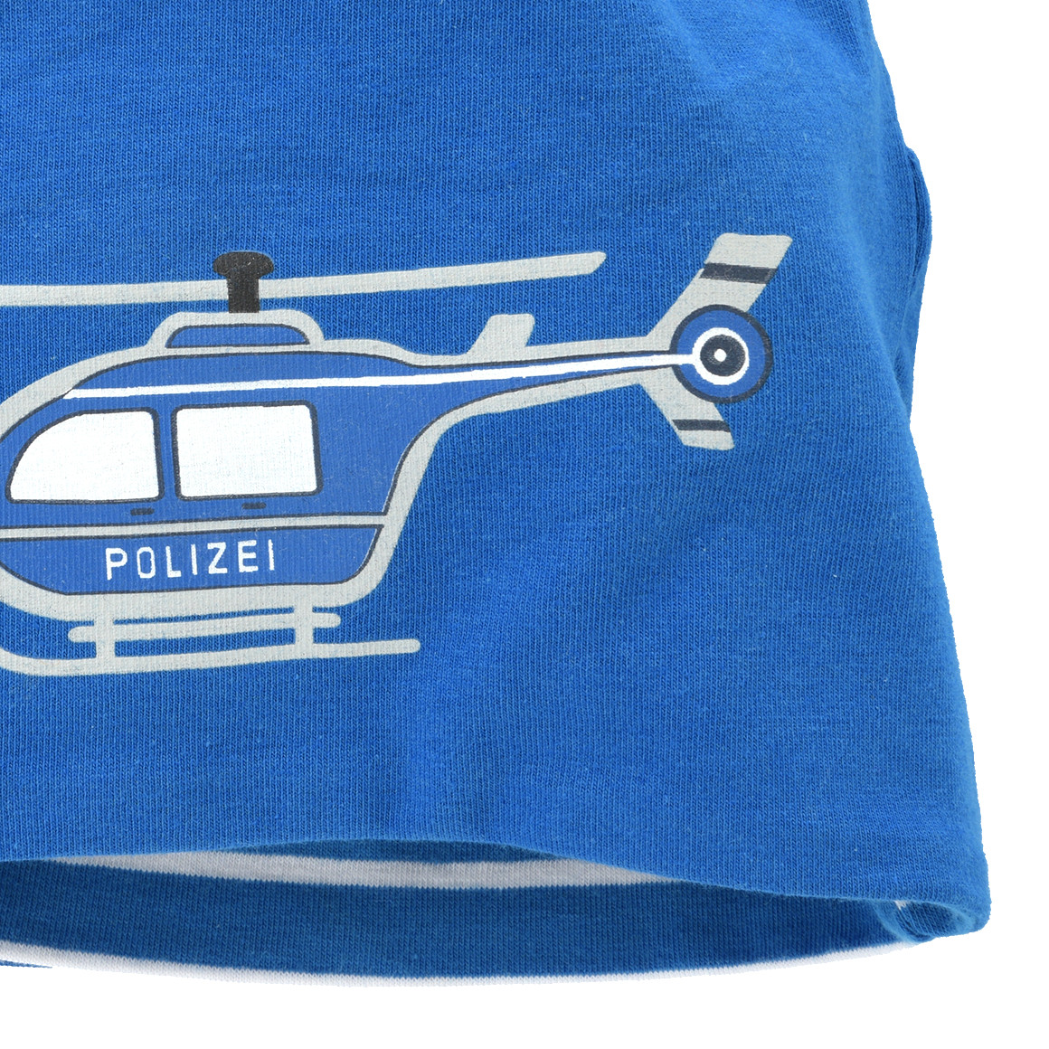 Baby Beanie mit Hubschrauber-Print