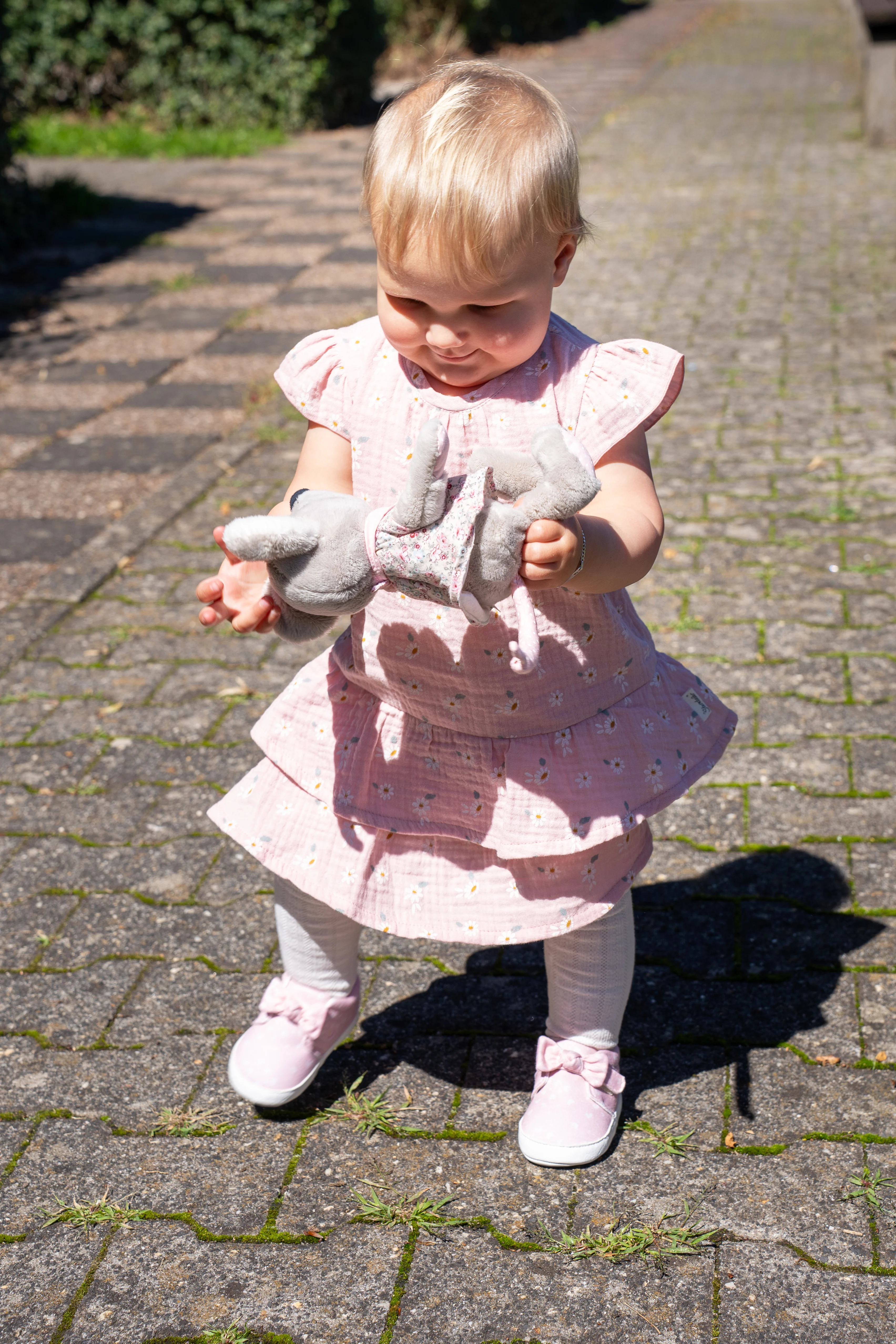 Baby Krabbelschuhe mit rutschfester Sohle