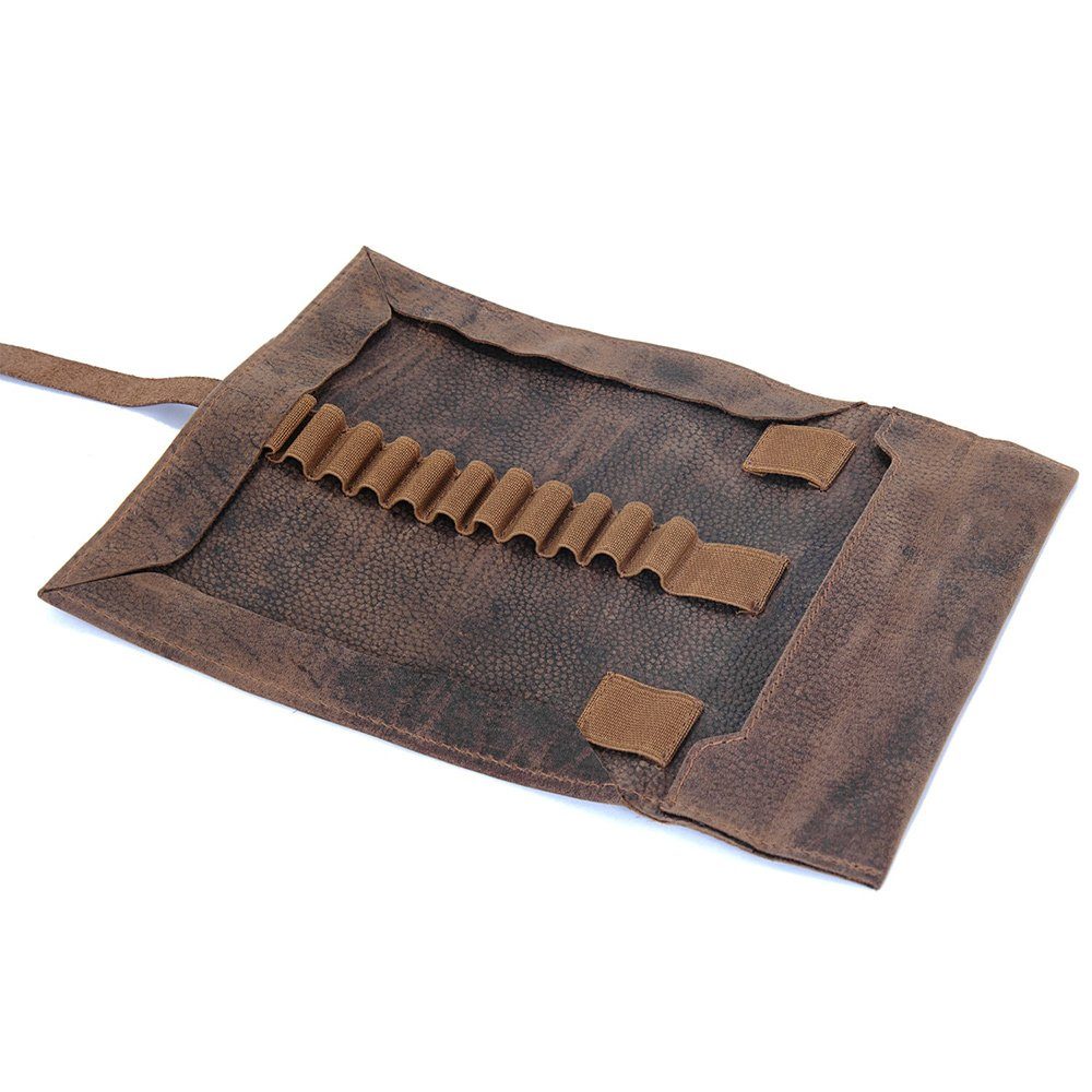 Jahn-Tasche Pencilbag Stifterolle / Roll-Mäpppchen Gr. L, Leder, Cognac, Jahn-Tasche 015