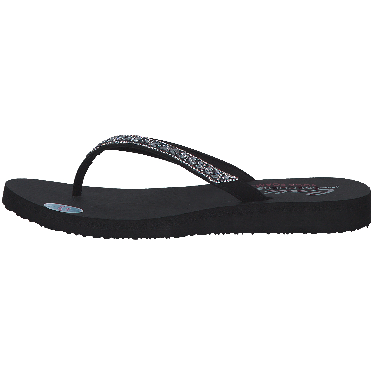 Skechers 119660, Badeschuhe, Damen, Schwarz