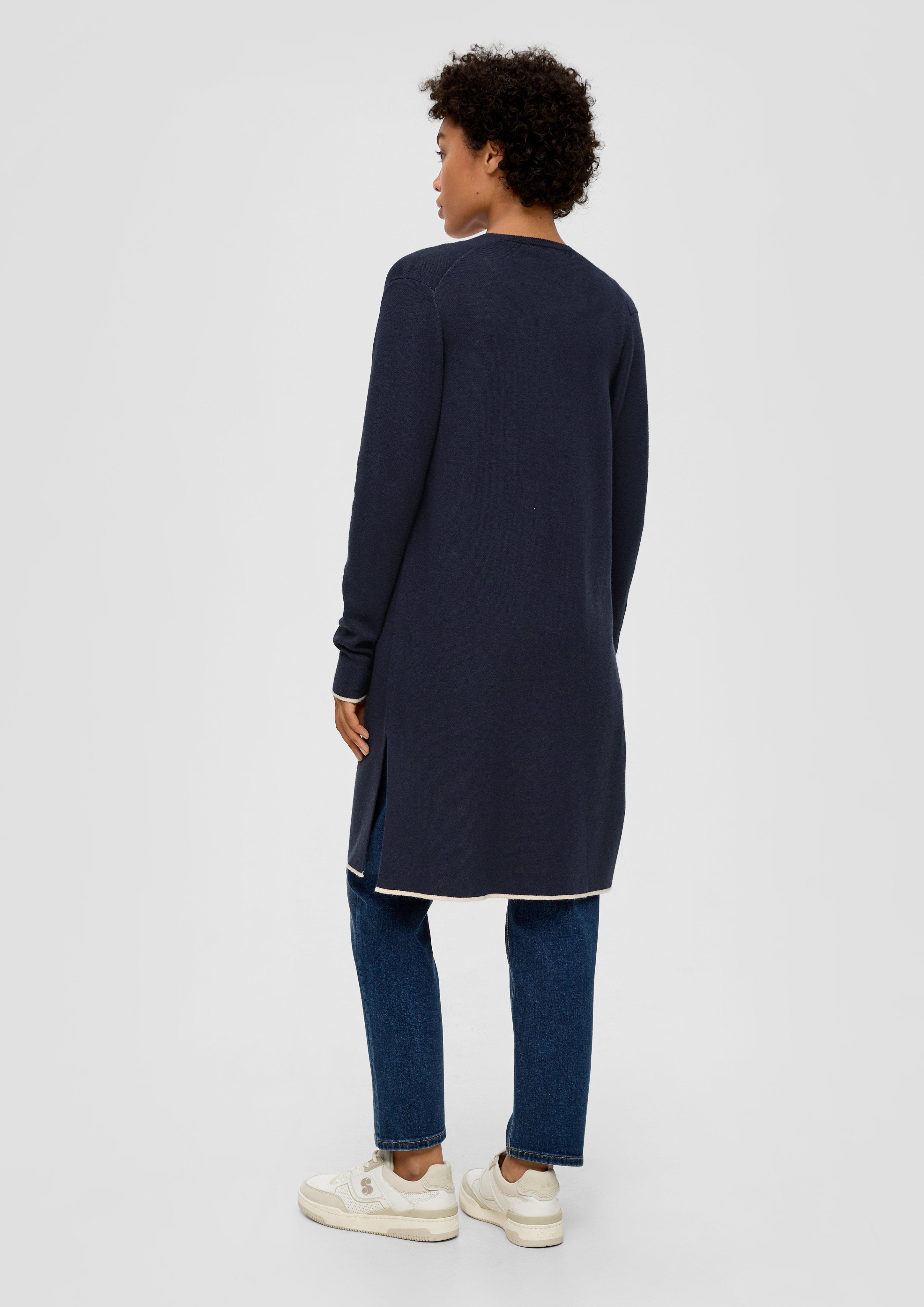 Long-Cardigan in Doubleface-Qualität  2138536-5959