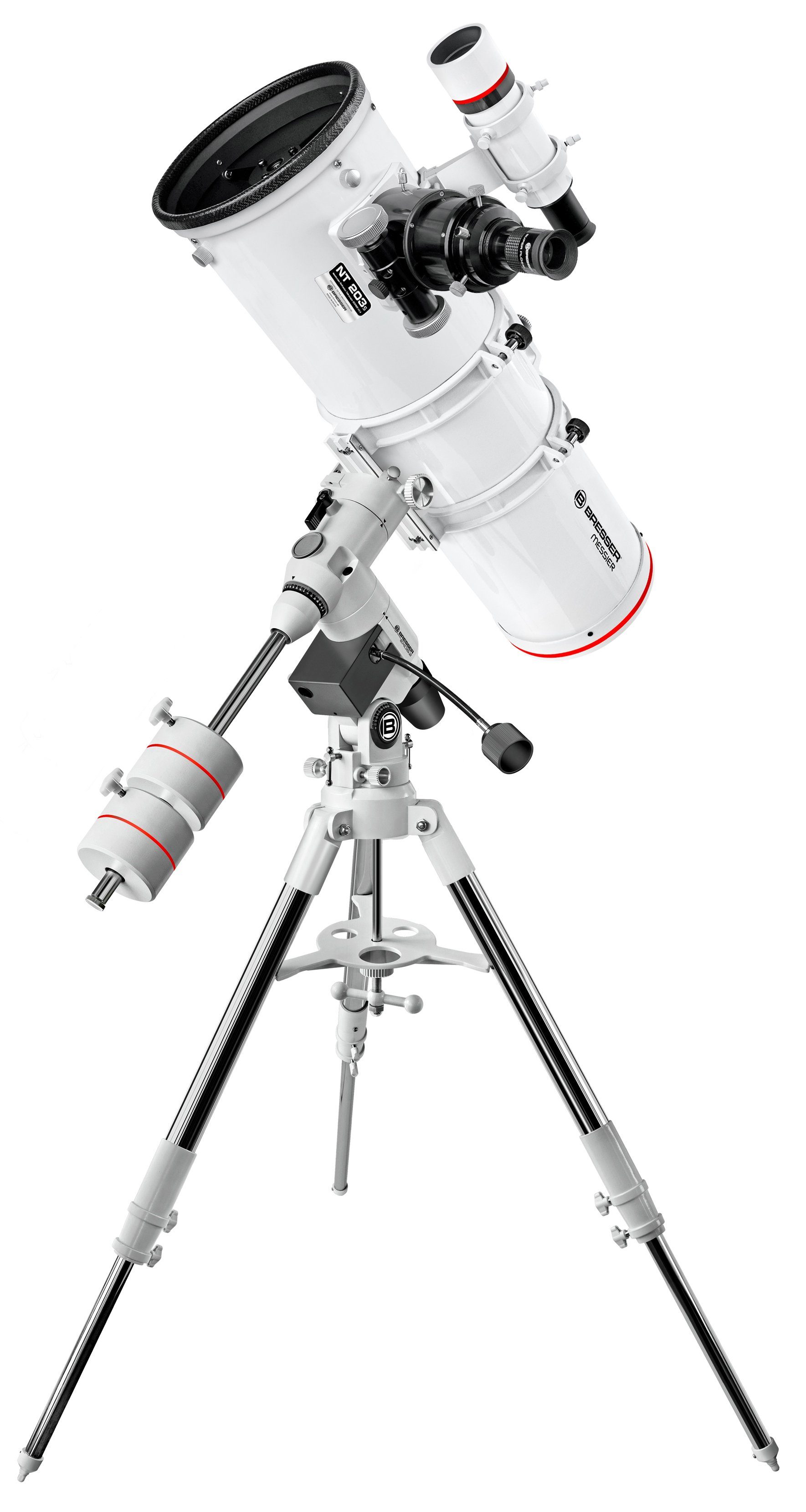 BRESSER Teleskop Messier NT-203s/800 EXOS-2/EQ5