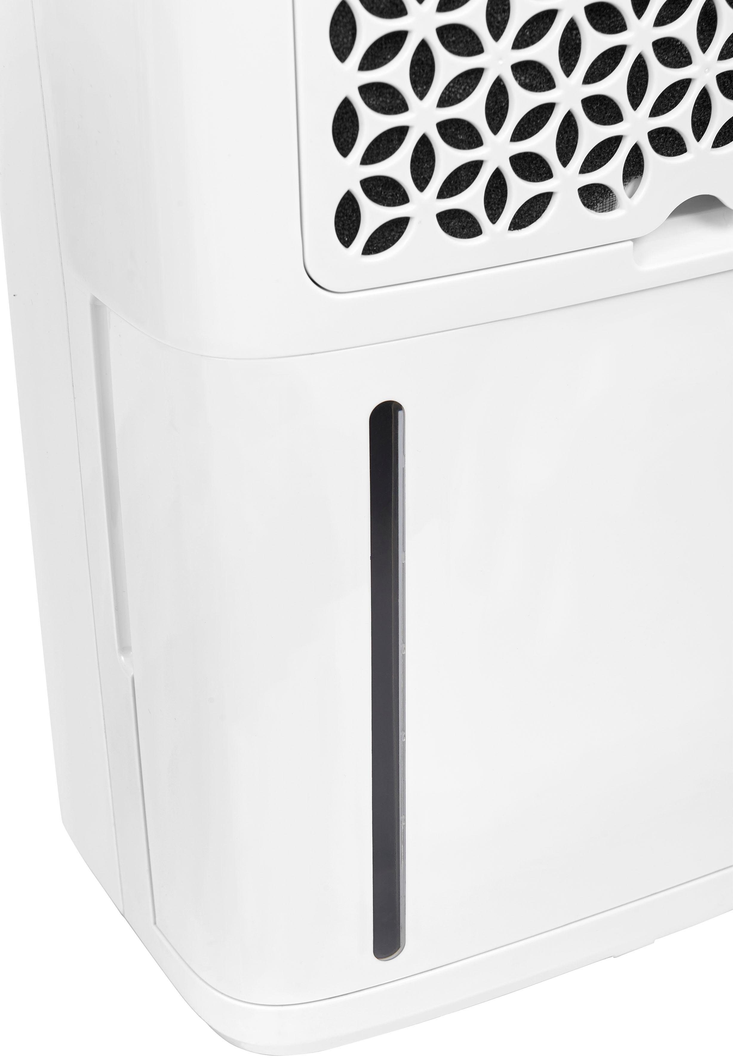 exquisit Luftentfeuchter LE 2055 wes, für 35 m³ Räume, Entfeuchtung 20 l/Tag, Tank 5,5 l