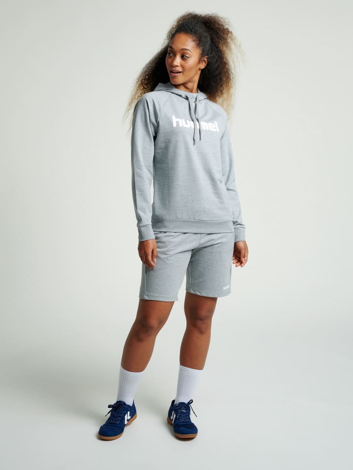 Hummel Hummel Kapuzenpullover Hmlgo Damen in GREY MELANGE günstig kaufen