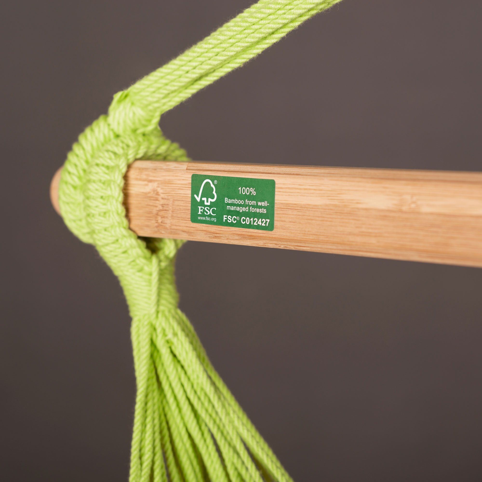 La Siesta Hängestuhl Hängestuhl Habana Jungle - Hängestuhl aus Bio Baumwolle Comfort Size, Hochwertige Qualität