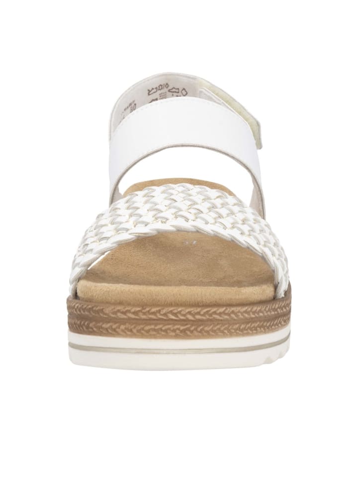remonte Sandale Sandalette in weiß günstig kaufen