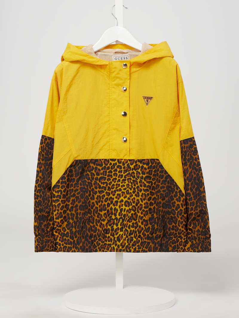 Jacke in Schlupfform in gold