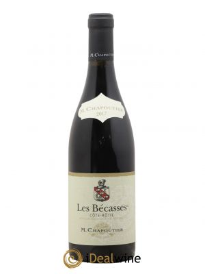Côte-Rôtie Les Bécasses Chapoutier  2017 - Lot de 1 Bouteille