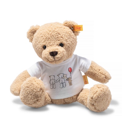 Ben Teddybär mit T-Shirt, 30 cm, beige