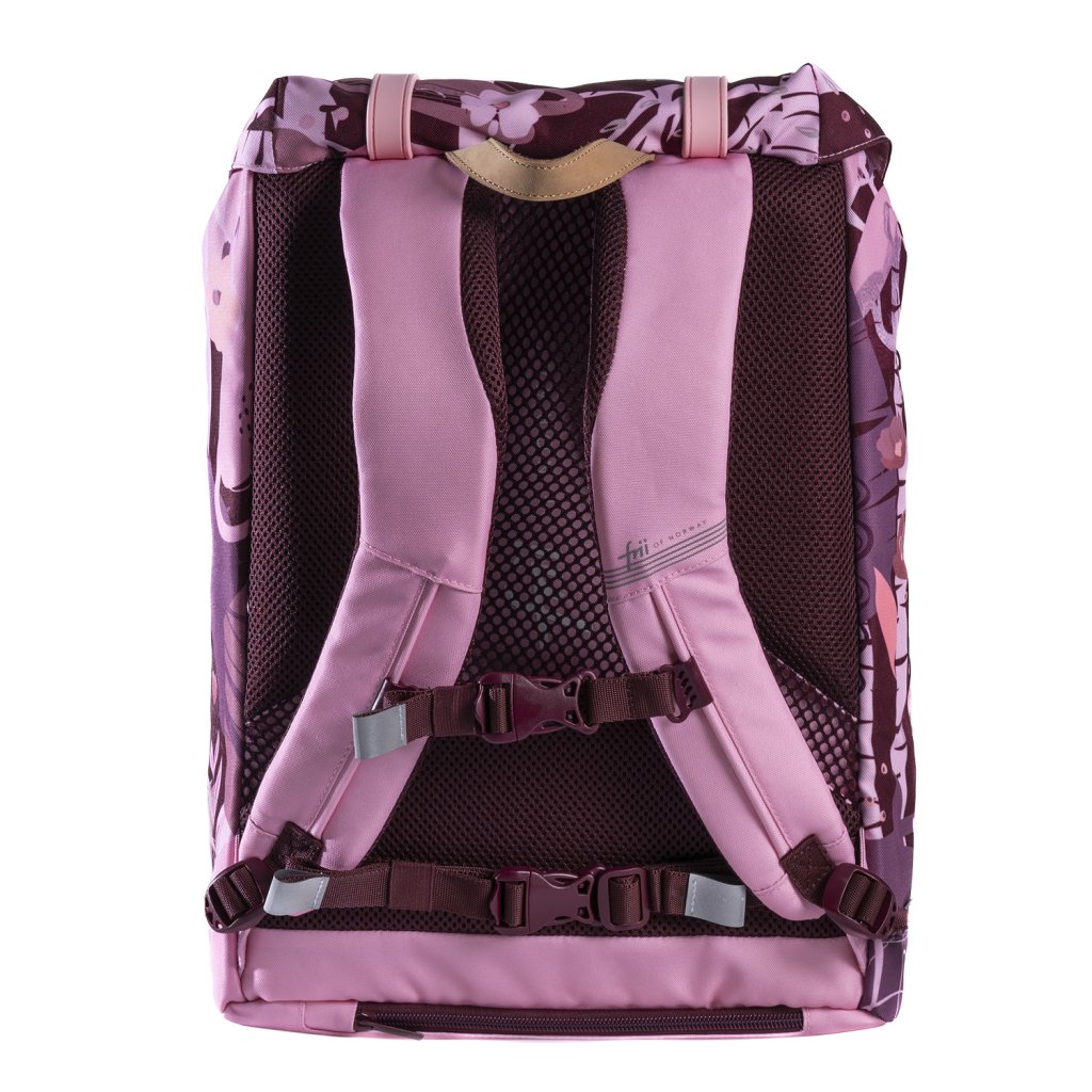 Frii of Norway Ergonomischer Schulrucksack 30L Flower Blush