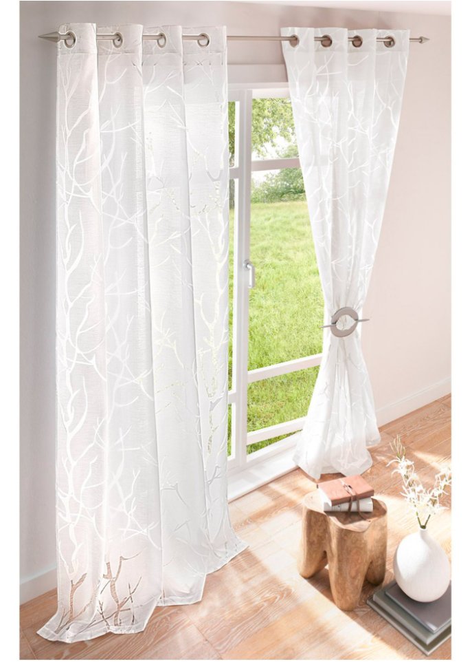 Ausbrenner Gardine (1er Pack)