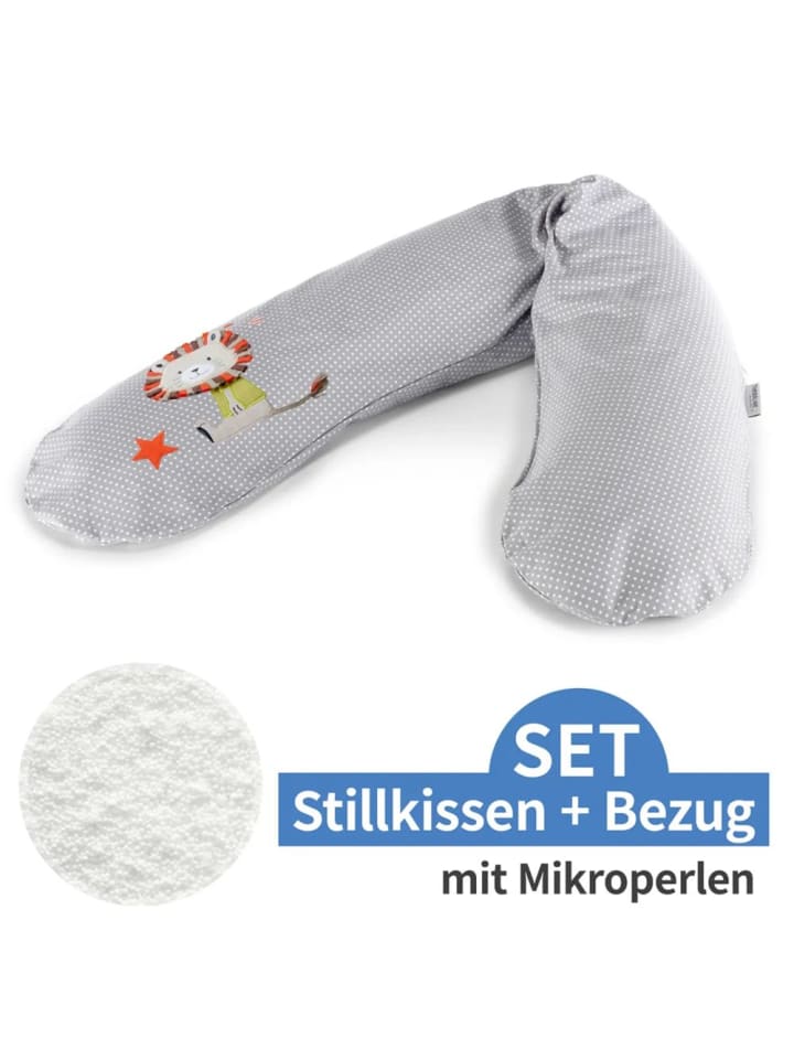 Theraline Stillkissen Das Original mit Mikroperlen-Füllung inkl. in grau,motiv günstig kaufen onesize