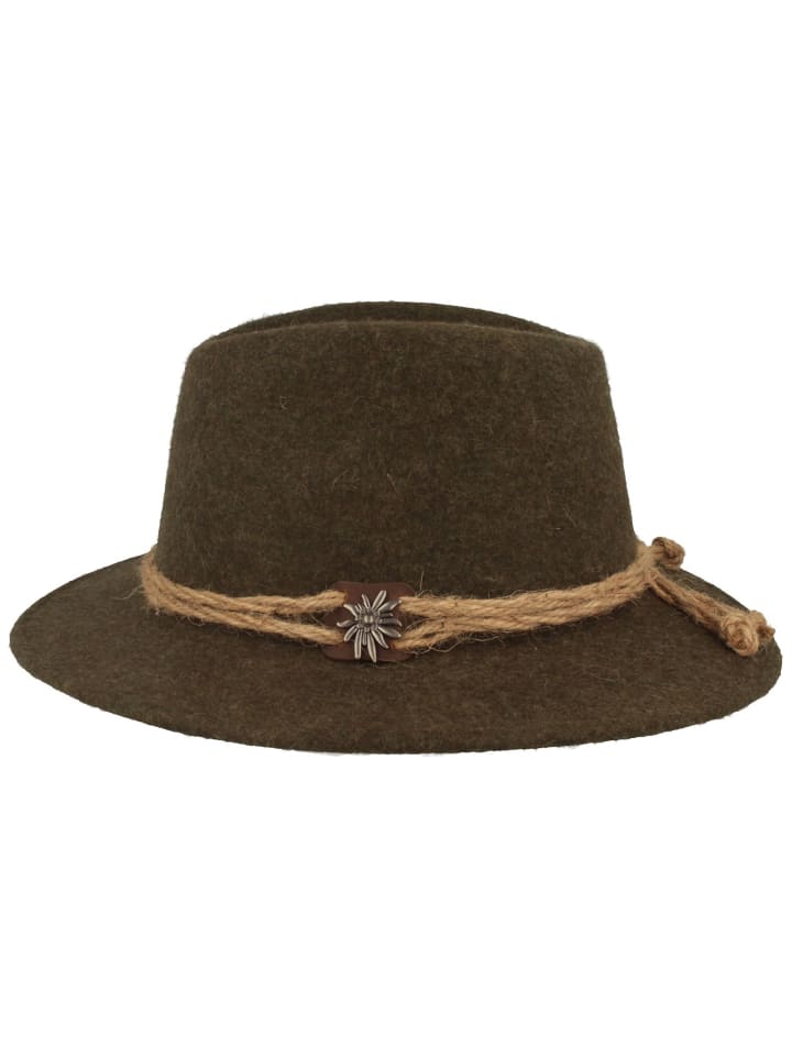 BREITER Trachtenhut in grün günstig kaufen