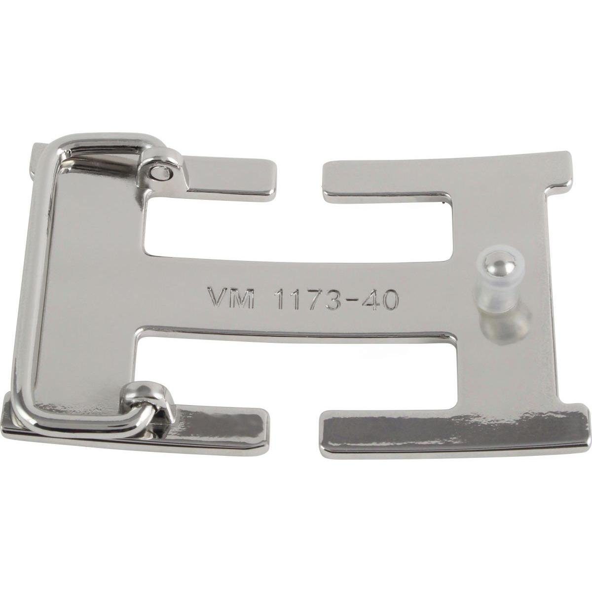 BELTINGER Gürtelschnalle Hades 4,0 cm - Buckle Wechselschließe Gürtelschließe 40mm - Gürtel bis