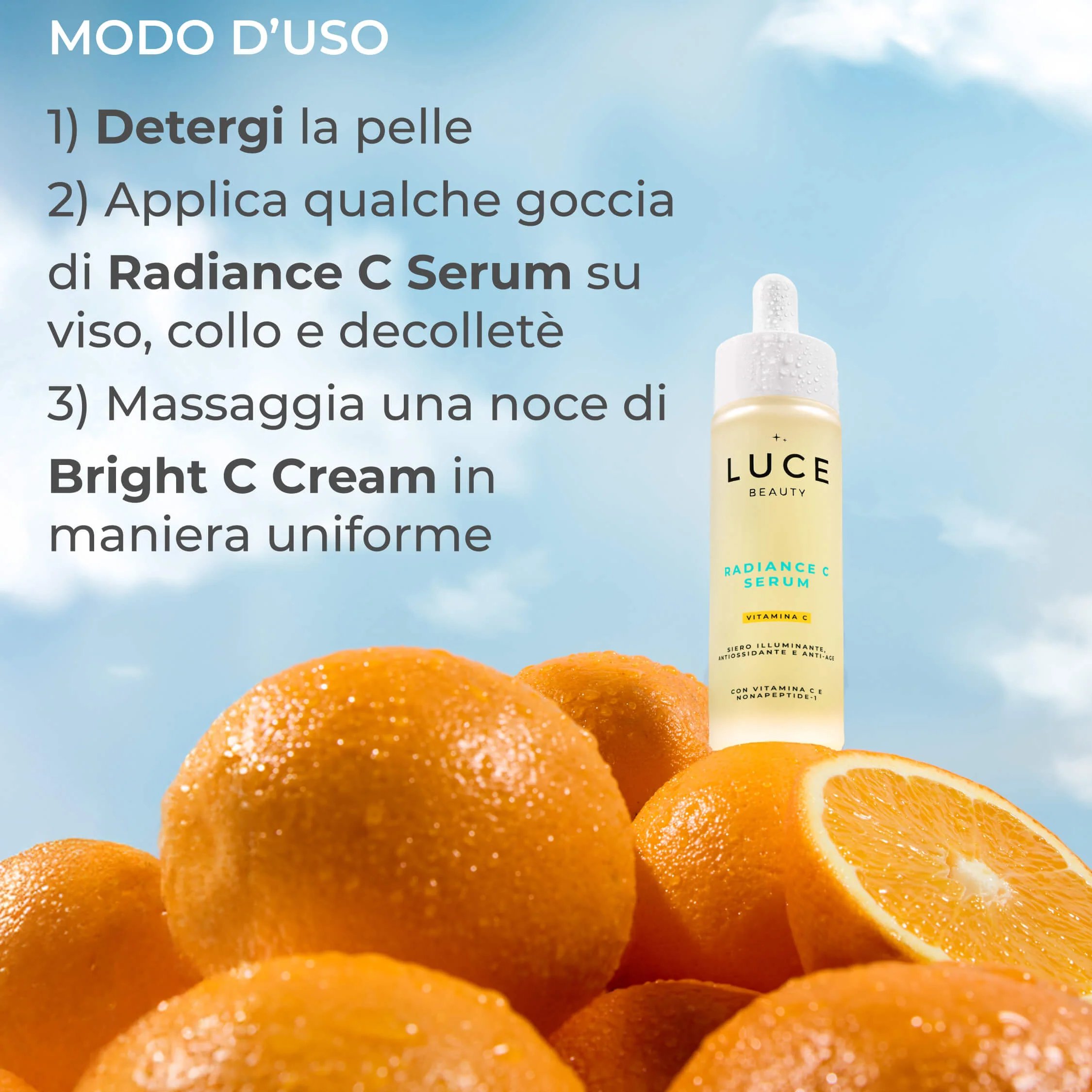 Viso Radiance C Serum - Lysnende ansigtsserum, anti-uren ansigtsserum