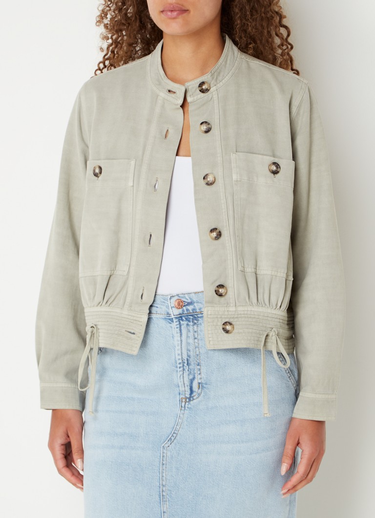 Rails Alma Overshirt aus Lyocell-Mischgewebe mit Brusttaschen