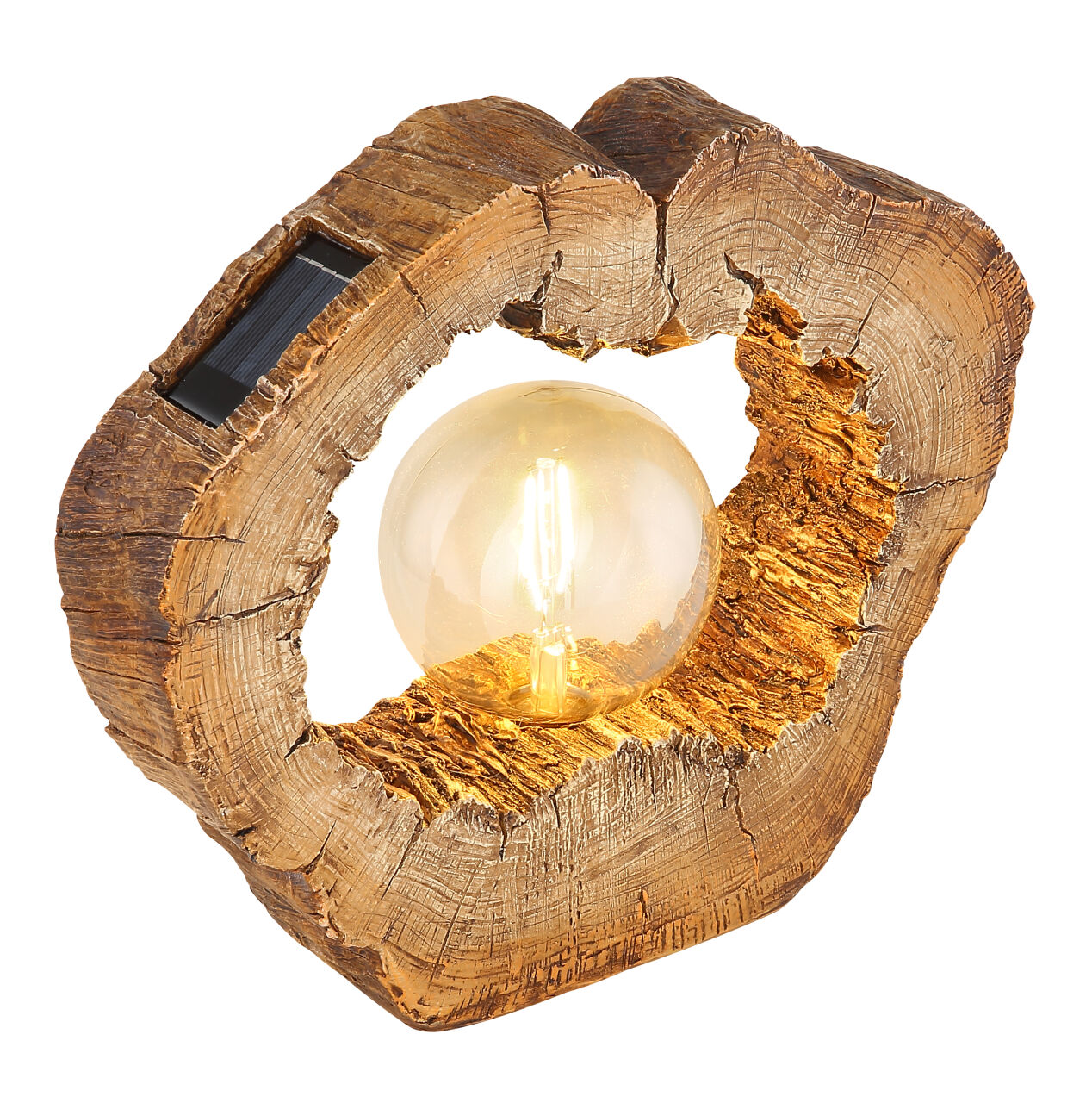 Globo Lighting - SOLAR - Solarleuchte Kunststoff braun, LED