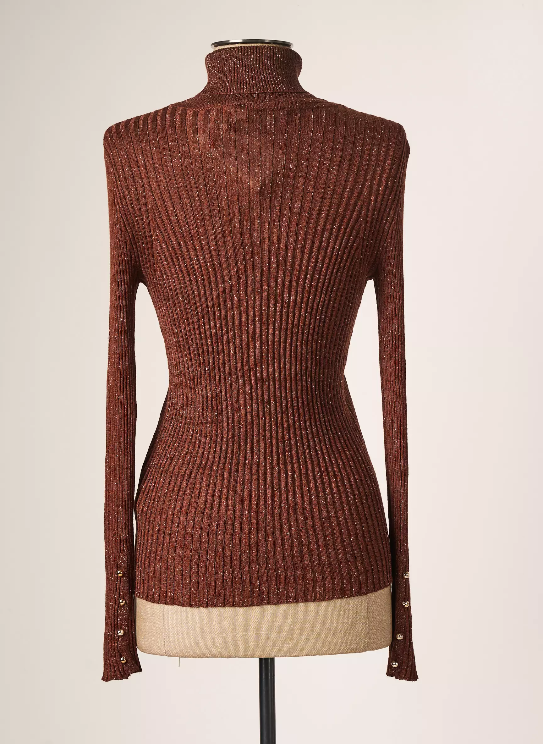 La Petite Etoile Cols Roules Femme couleur marron