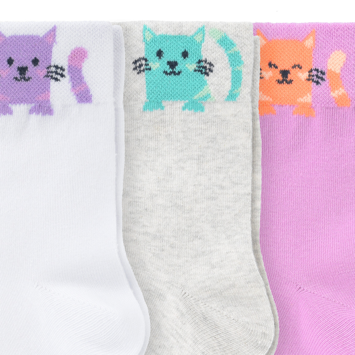 3 Paar Mädchen Kurzsocken im Set