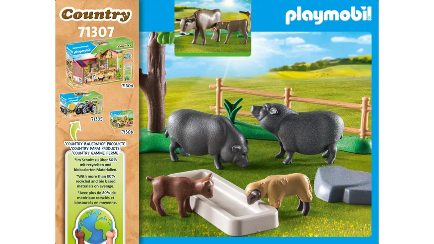 PLAYMOBIL 71307 - Country - Bauernhoftiere