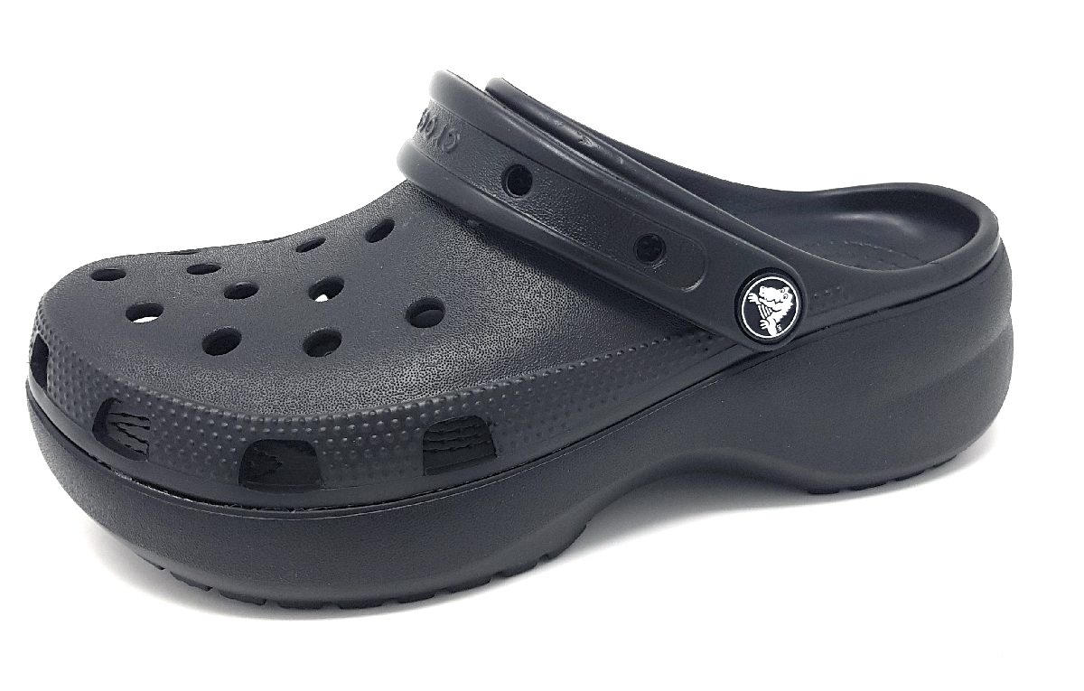 Crocs classic platform clog 206750 Schwarz 001 schwarz