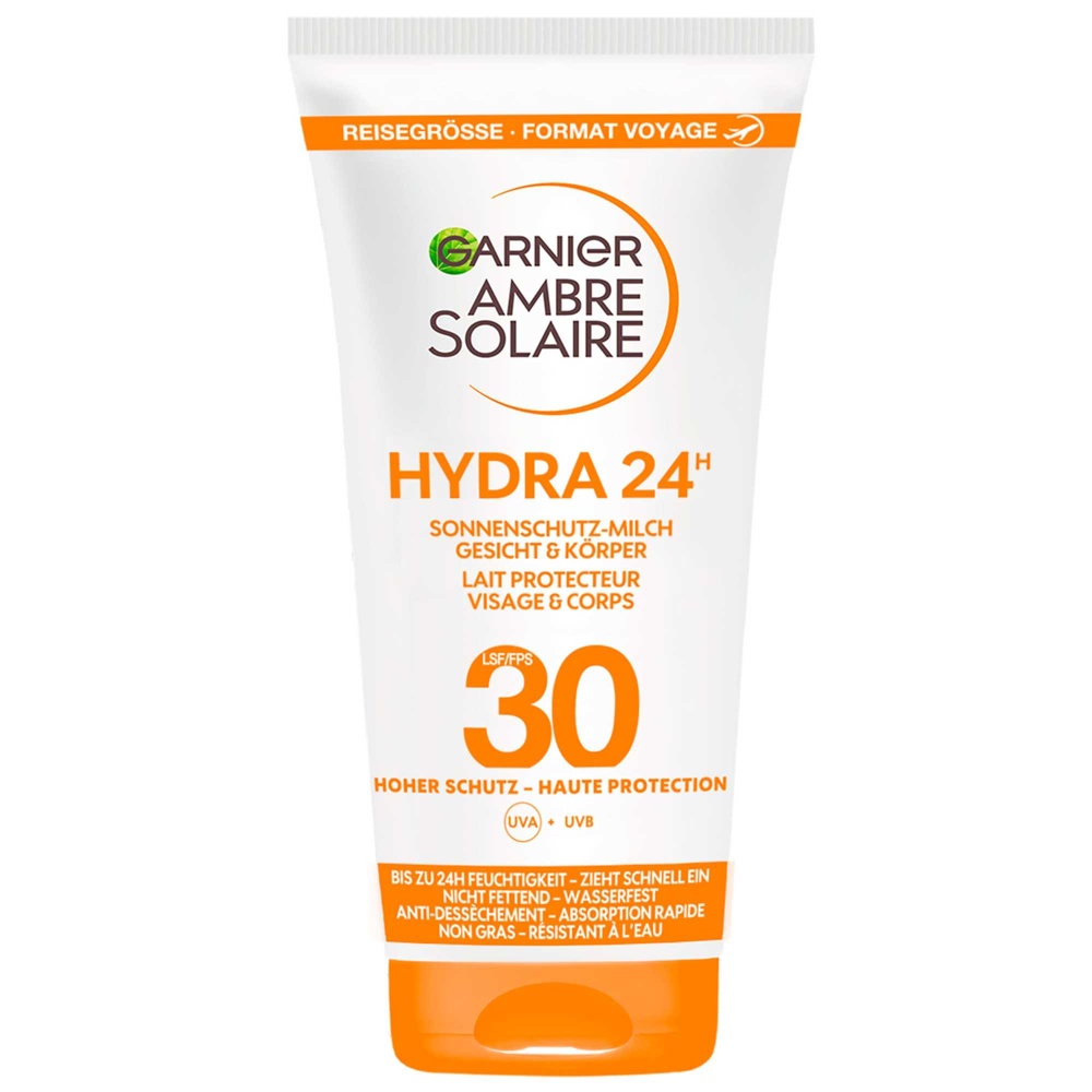 garnier Ambre Solaire Hydra 24H Protect Lait protecteur visage et corps FPS30