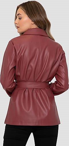 Threadbare Lederimitatjacke