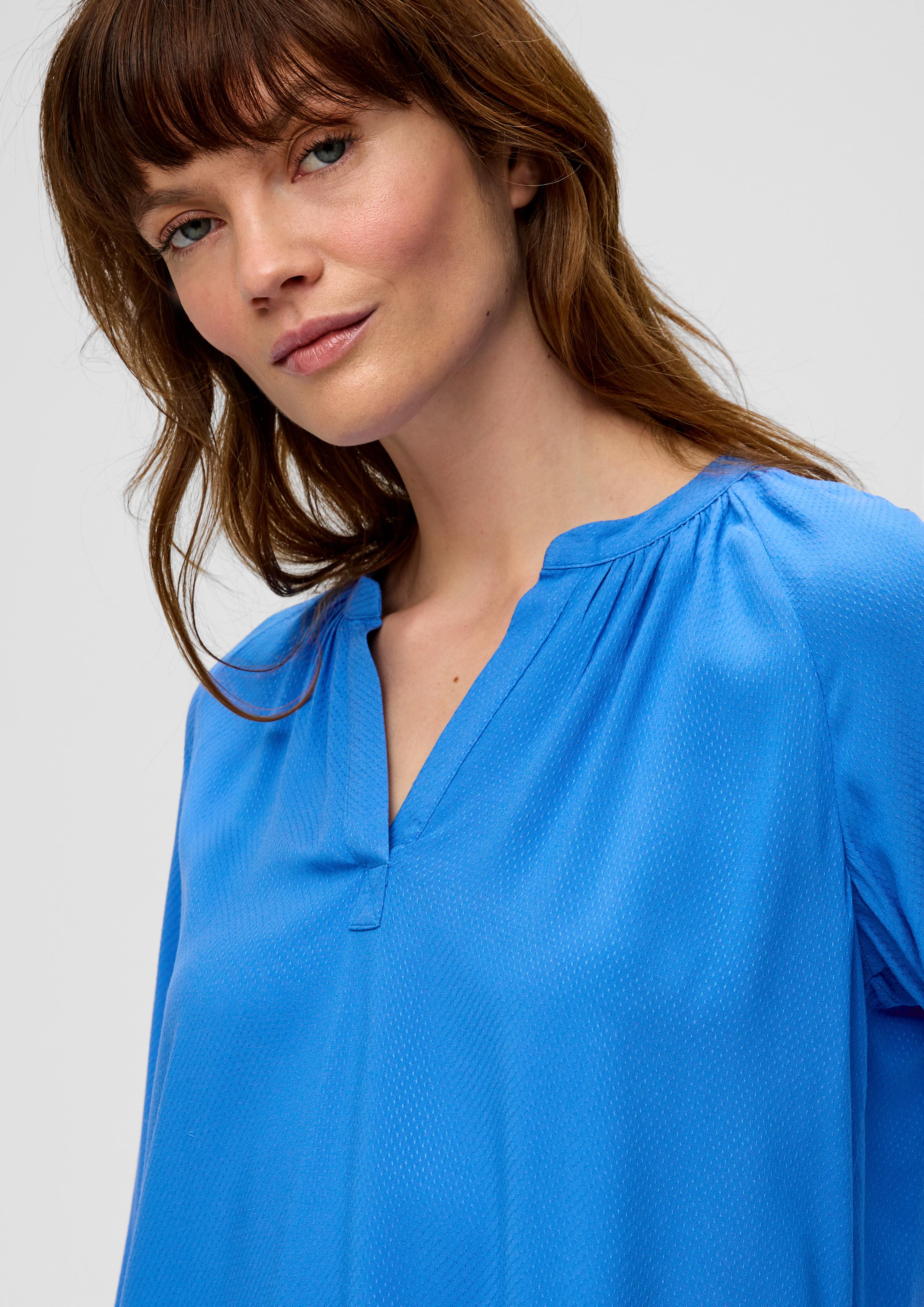 Viskosebluse mit Dobby-Struktur  2145848-5531