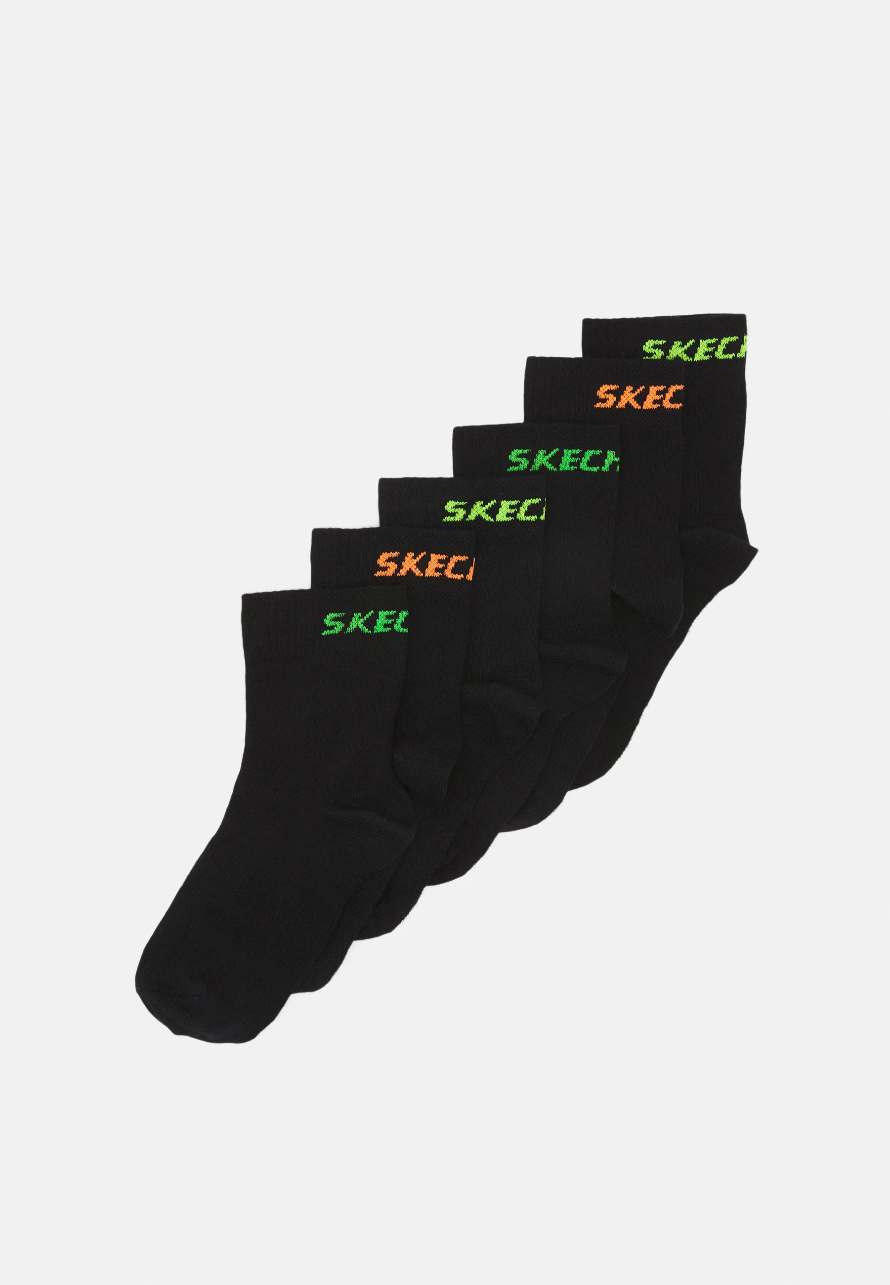 Skechers Calcetines de ventilación para niño (paquete de 6)