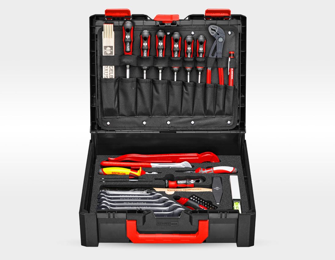 STRAUSSbox Werkzeug-Set 215midi Installation Profi