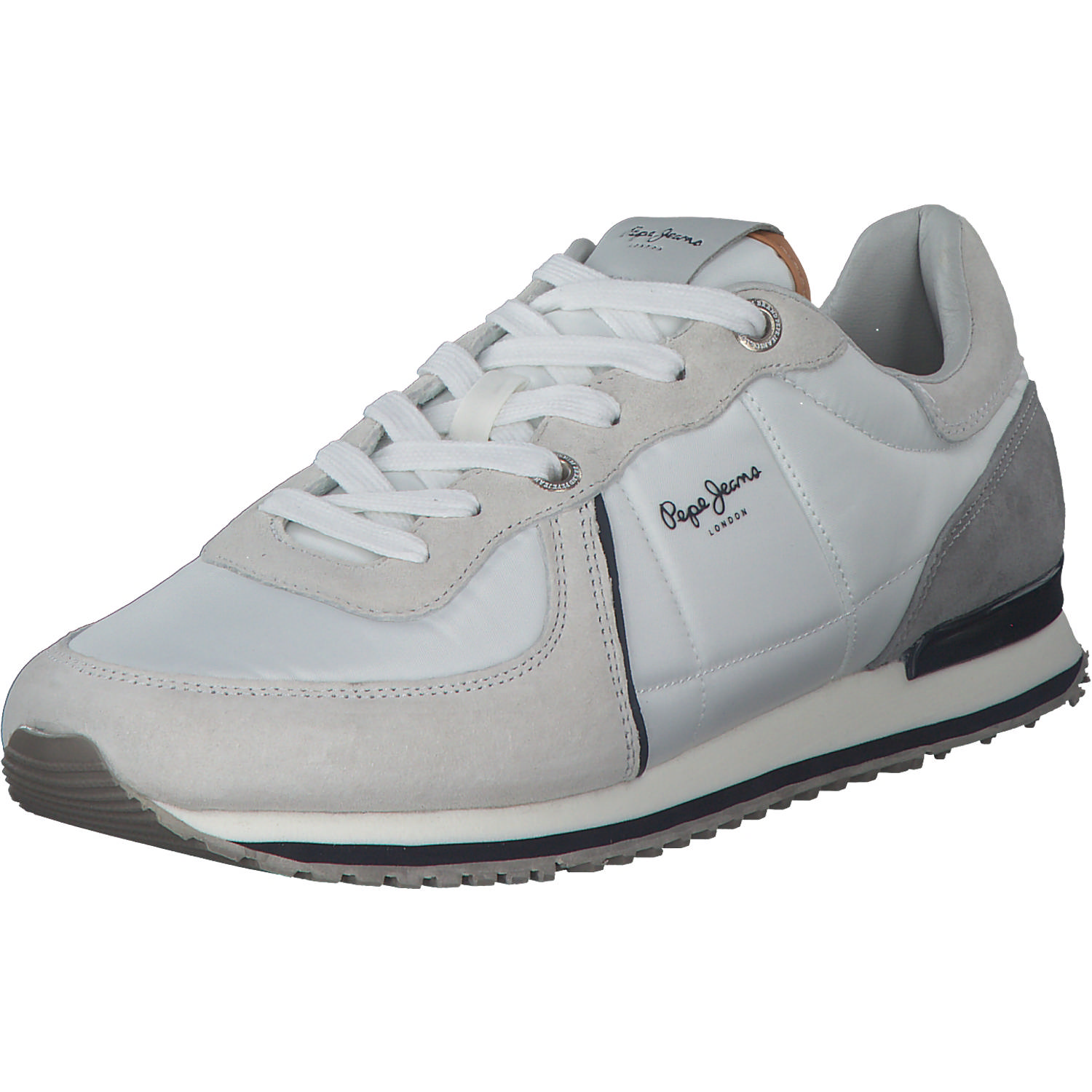 Pepe Jeans PMS30728, Sneakers Low, Herren, factory white