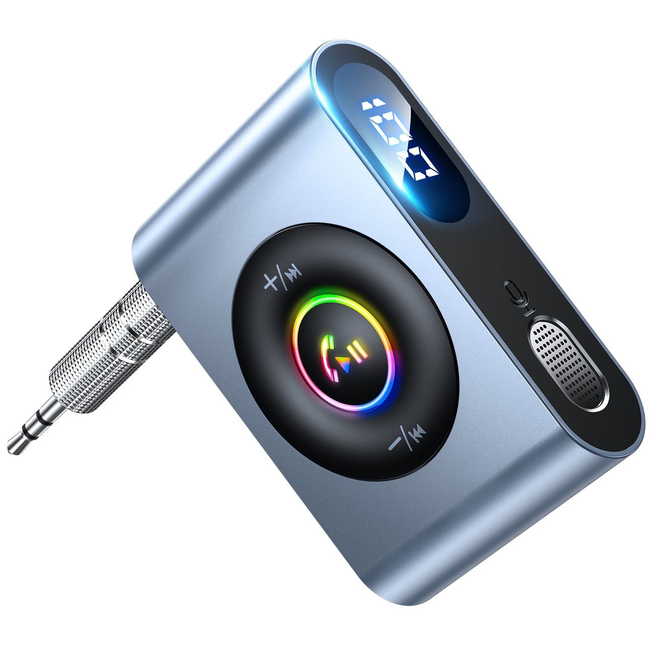 JOYROOM Bluetooth®-Sender Auto Bluetooth 5.3 Sender und Freisprecheinrichtung für AUX 3,5 mm