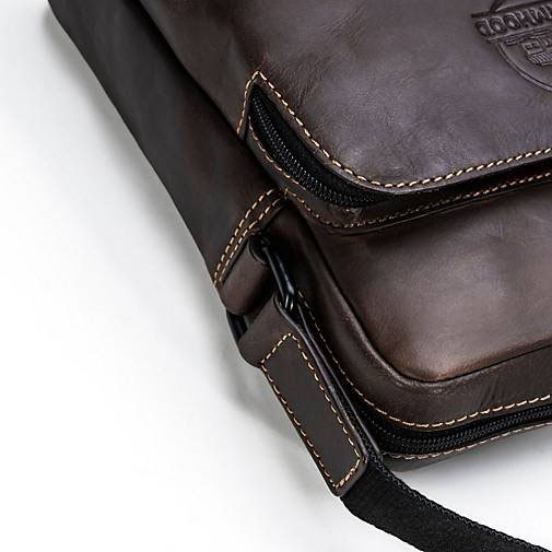 FARMHOOD Nashville Umhängetasche Leder 22 cm