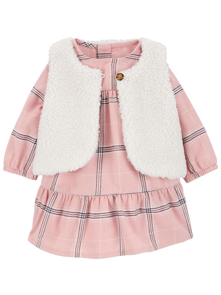 carter's 2tlg. Outfit in Rosa/ Weiß günstig kaufen