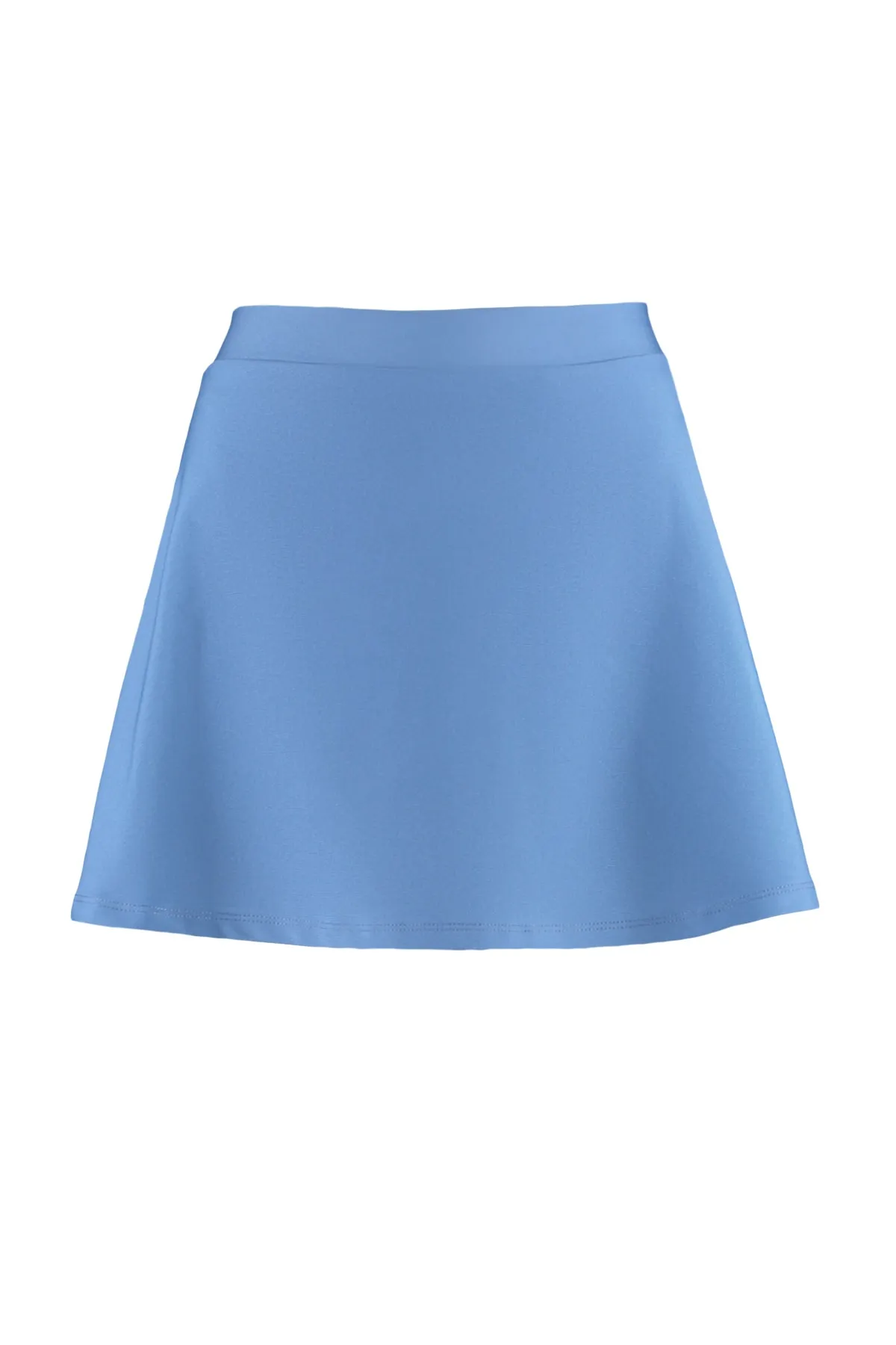 Trendyol Collection  Indigofarbener 2-lagiger Tennis-Strick-Sport-Shorts-Rock mit Shorts innen TWOSS22SR00067