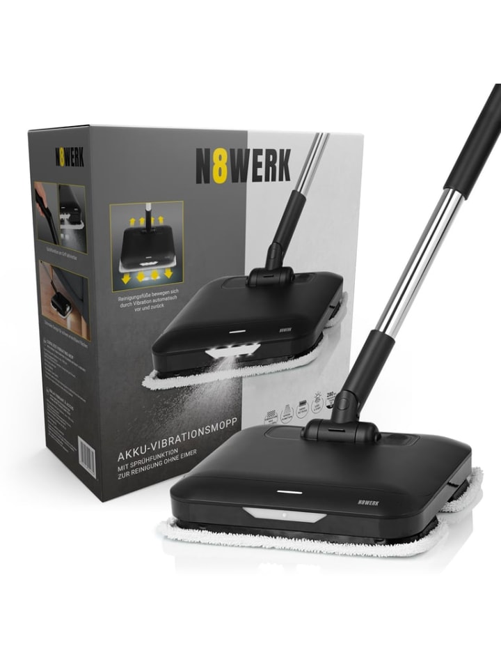 MAXXMEE Akku-Vibrationsmopp Midnight Black Edition günstig kaufen onesize