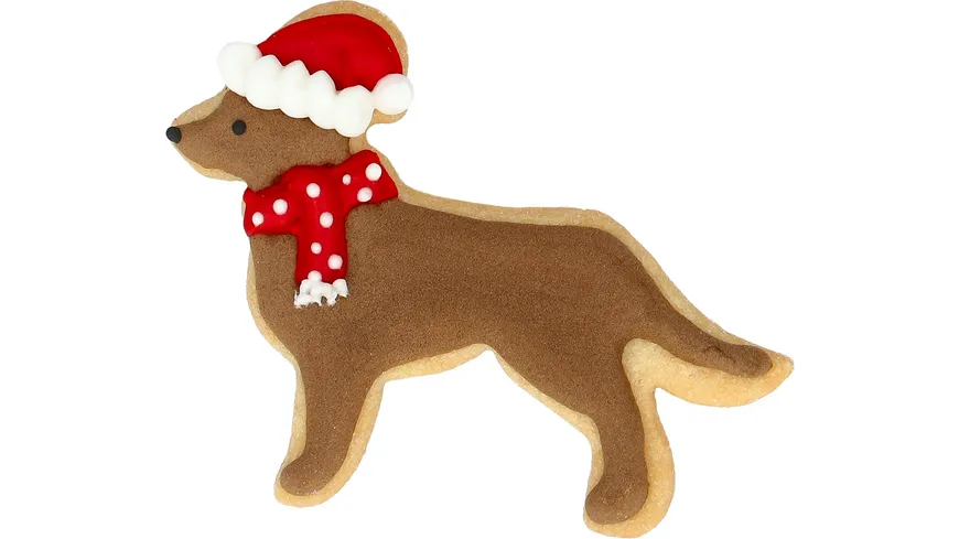 RBV BIRKMANN Ausstechform Weihnachts-Retriever 9cm