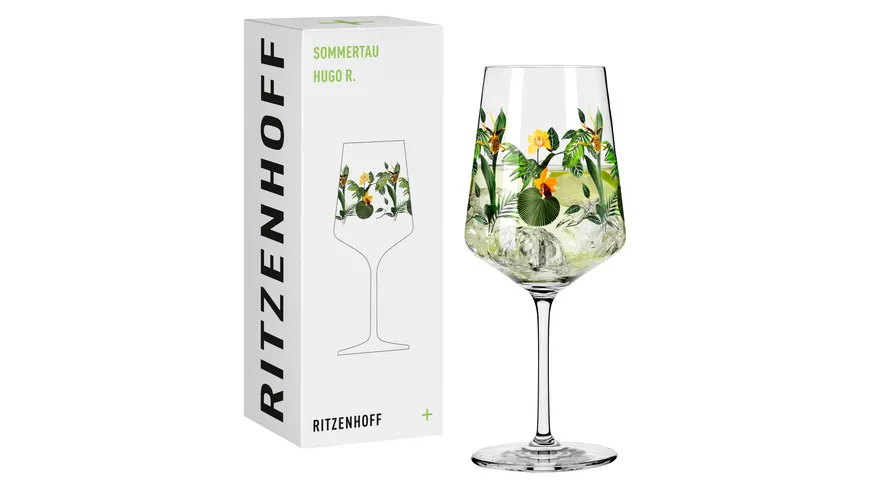 RITZENHOFF Hugoglas Sommertau #16 Orange, Grün, Gelb