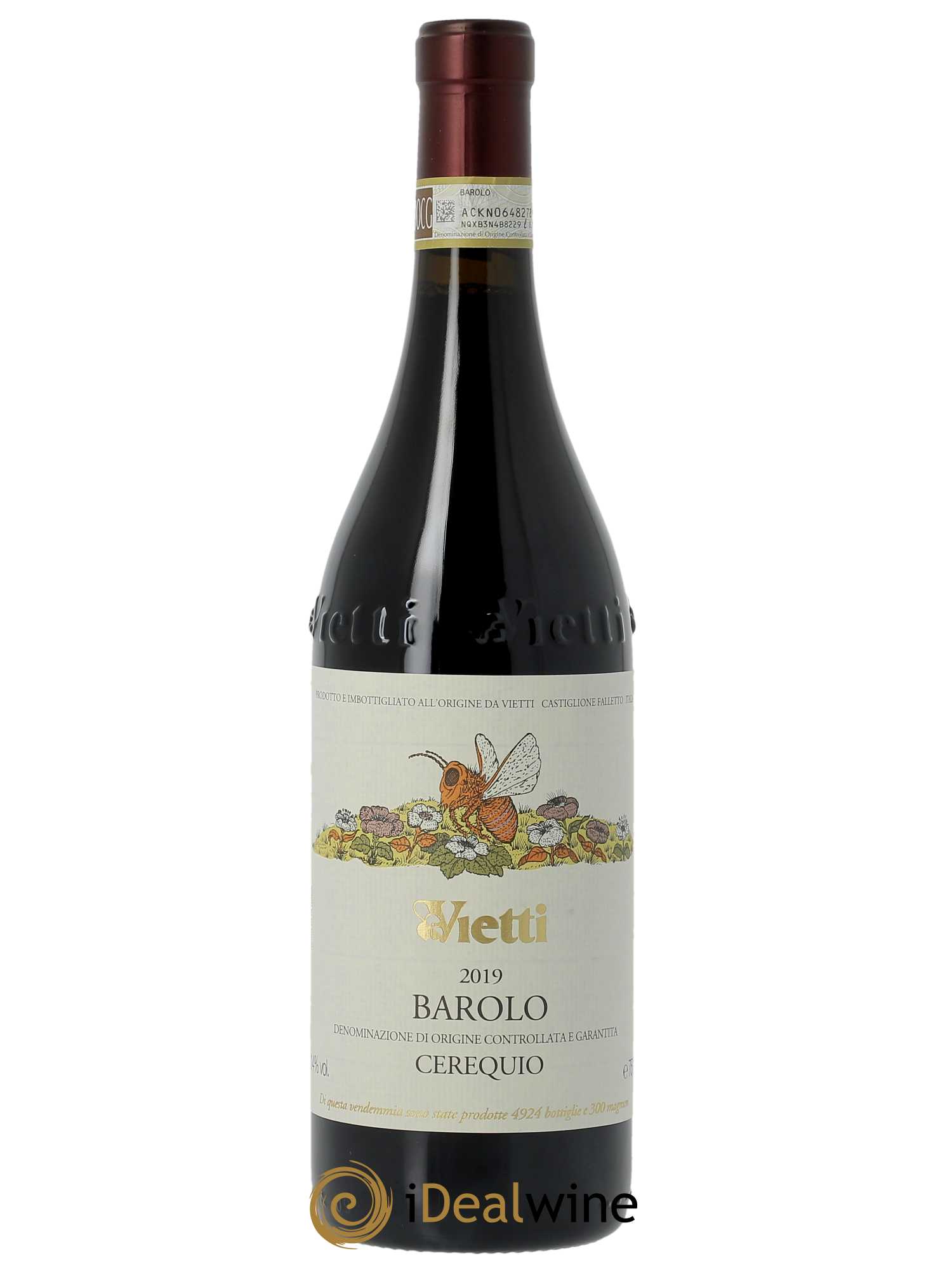Barolo DOCG DOCG Cerequio Vietti  2019 - Lot de 1 Bouteille