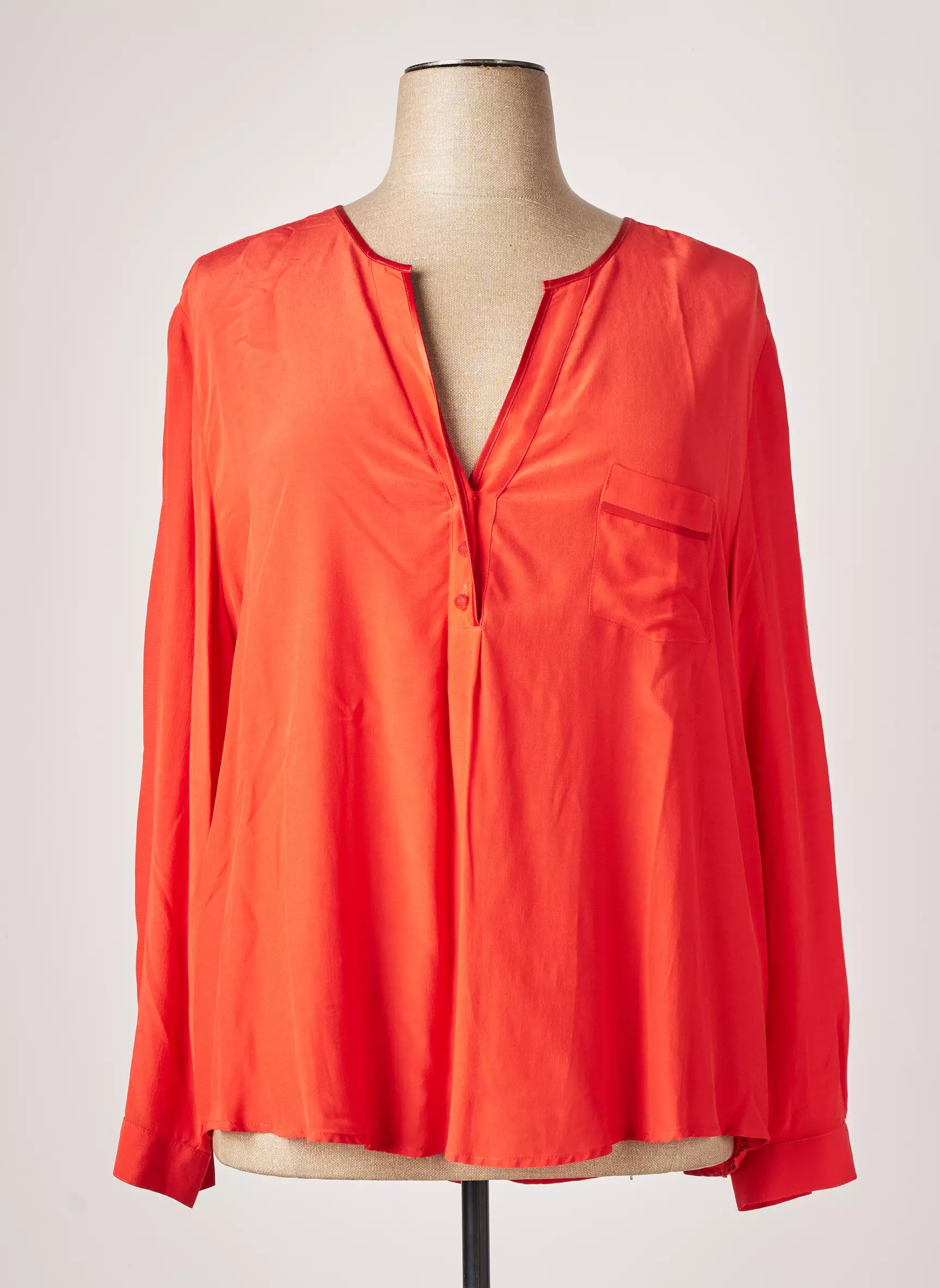 Bruno Saint Hilaire Blouses Femme couleur orange
