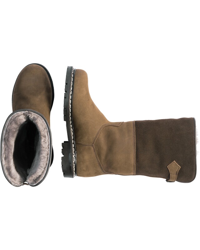 Meindl Damen-Pelzstiefel Arosa