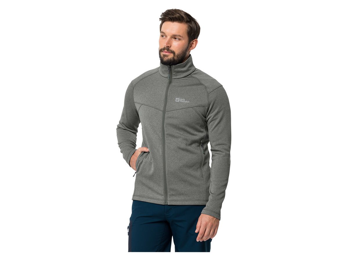 Jack Wolfskin Fortberg FZ Gecko Green Herren Jacke