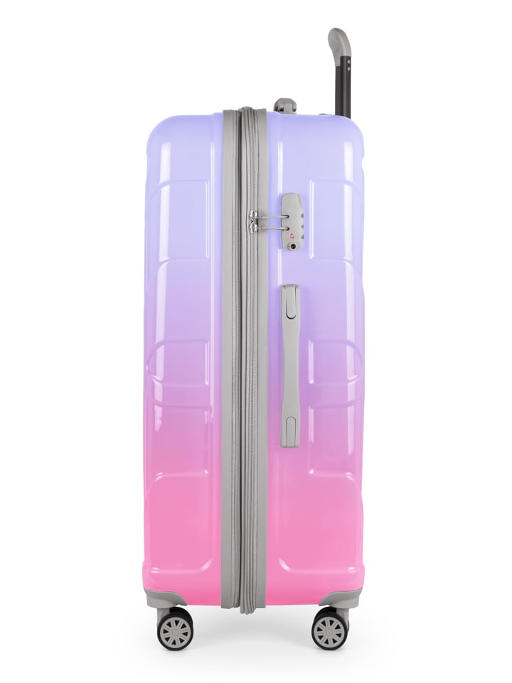 suitline Großer Reisekoffer erweiterbar XL Koffer 4 Rollen TSA 110 L in Sakura günstig kaufen L