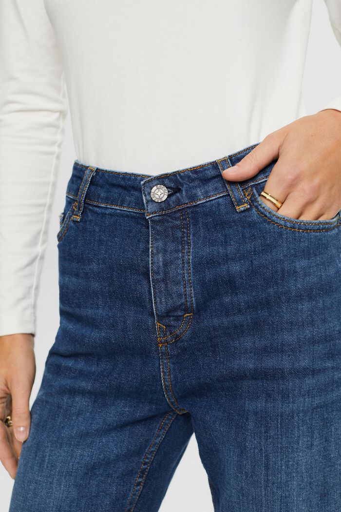 Retro-Jeans mit gerader Passform und hohem Bund