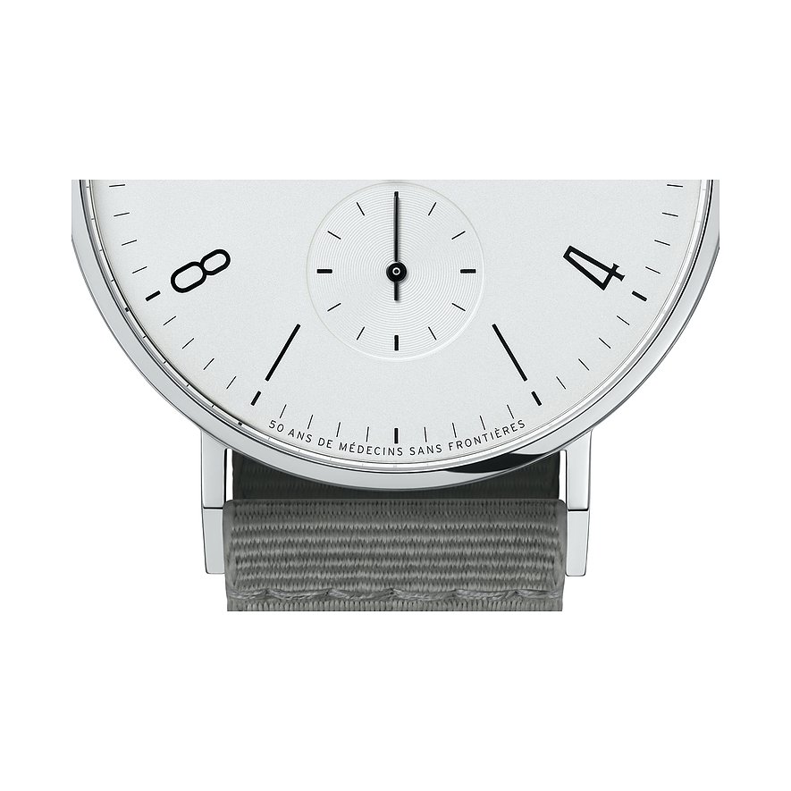 Nomos Glashütte Unisexuhr Tangente 38 - 50 ans de Médecins Sans Frontières