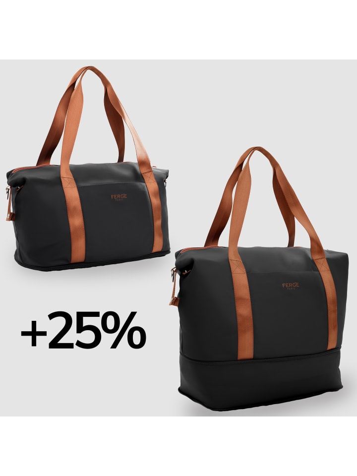 FERGÉ Kofferset Hartschale 5-teilig Koffer Set Reisegepäck MILANO in schwarz günstig kaufen onesize